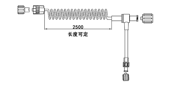 多路連接管702307